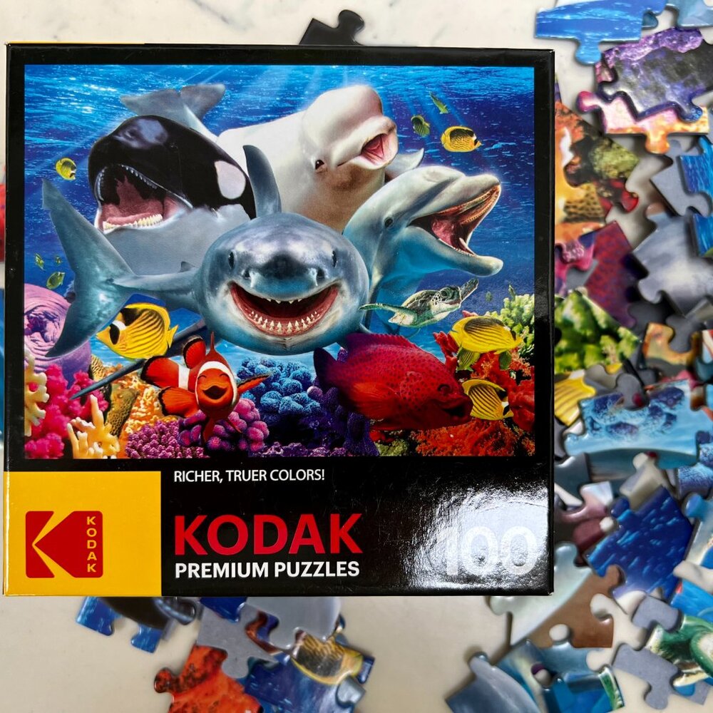 FIRM UNLESS BUNDLED!* Kodak "Ocean LOL" Premium Puzzle 100 Pc.